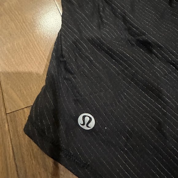 Lululemon Free To Be Wild 2-In-1 Tank Top Black/Black Size 6 - Picture 3 of 6